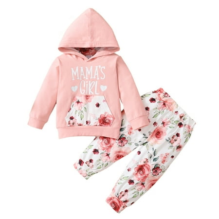 3T Toddler Baby Girls Clothes Baby Girls Outfits 3-4T Girls Letter Print Long Sleeve Hooded Top Floral Pants 2PCS Set Pink
3T Toddler Baby Girls Clothes Baby Girls Outfits 3-4T Girls Letter Print Long Sleeve Hooded Top Floral Pants 2PCS Set Pink