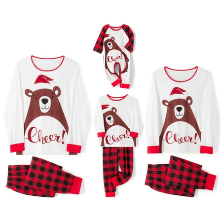 Gwiyeopda Christmas Pajamas Family Bear Matching Pjs Set Xmas Jammies for Couples Youth
Gwiyeopda Christmas Pajamas Family Bear Matching Pjs Set Xmas Jammies for Couples Youth