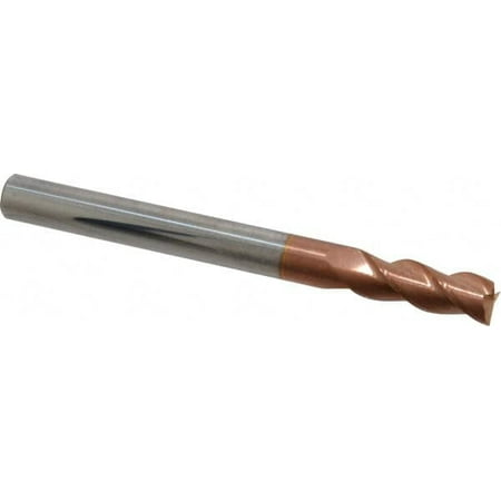 Accupro 3/8 1 LOC 3/8 Shank Diam 4 OAL 3 Flute Solid Carbide Square End Mill Single End TiCN Finish Spiral Flute 40° Helix Centercutting Right Hand Cut Right Hand Flute
Accupro 3/8 1 LOC 3/8 Shank Diam 4 OAL 3 Flute Solid Carbide Square End Mill Single End TiCN Finish Spiral Flute 40° Helix Centercutting Right Hand Cut Right Hand Flute