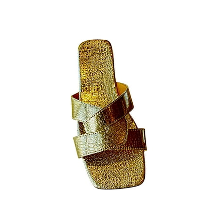 ZHAGHMIN Silver Wedge Sandals For Women Women S Wear Sandals Outer Casual Slippers Fashion Flat Bottomed Color And Solid Women S Slipper Women Leather Sandals Size 10 Women Sandals Size 12 Wide Widt
ZHAGHMIN Silver Wedge Sandals For Women Women S Wear Sandals Outer Casual Slippers Fashion Flat Bottomed Color And Solid Women S Slipper Women Leather Sandals Size 10 Women Sandals Size 12 Wide Widt