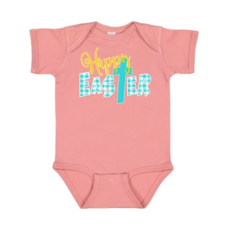 Inktastic Happy Easter with Cross in Teal Plaid Gift Baby Boy or Baby Girl Bodysuit
Inktastic Happy Easter with Cross in Teal Plaid Gift Baby Boy or Baby Girl Bodysuit