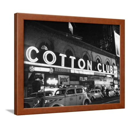 Harlem: Cotton Club, 1930s Framed Print Wall Art
