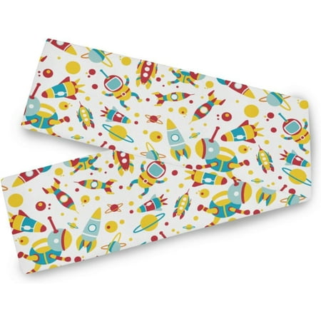 Tangkunup Cartoon Spaceship Icons Table Runner 13 x 70 Inches Double Sided Long Table Linens Cloth Top Dresser Scarf for Dinner Dining Party Wedding Kitchen Home Decor
Tangkunup Cartoon Spaceship Icons Table Runner 13 x 70 Inches Double Sided Long Table Linens Cloth Top Dresser Scarf for Dinner Dining Party Wedding Kitchen Home Decor