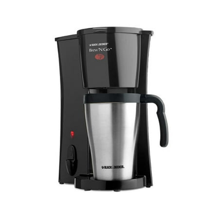 Black & Decker Brew N Go Deluxe Coffee Maker with Stainless Steel Mug - Walmart.com