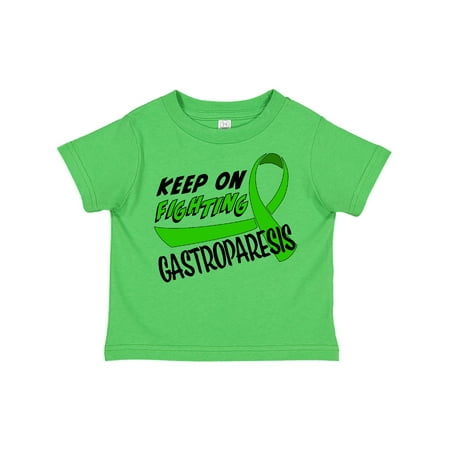Inktastic Keep On Fighting Gastroparesis- green ribbon Gift Toddler Boy or Toddler Girl T-Shirt
Inktastic Keep On Fighting Gastroparesis- green ribbon Gift Toddler Boy or Toddler Girl T-Shirt