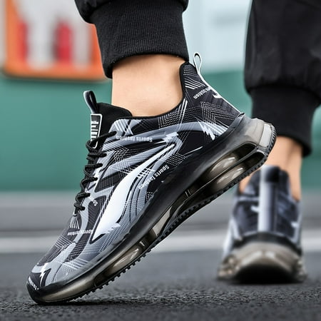 Men s Air Cushion Basketball Shoes - Comfy Non-Slip Breathable Sneakers for Outdoor Activities
Men s Air Cushion Basketball Shoes - Comfy Non-Slip Breathable Sneakers for Outdoor Activities