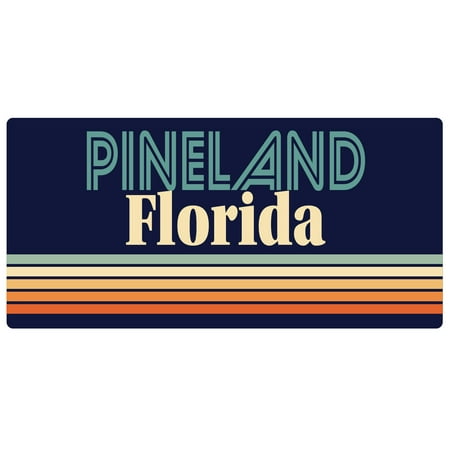 Pineland Florida 5 x 2.5-Inch Fridge Magnet Retro Design
