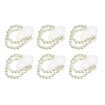 6Pcs Elastic Pearl Wrist Bands Wristlets Pearl Wedding Wrist Corsages DIY Wrist Corsages Accessories
6Pcs Elastic Pearl Wrist Bands Wristlets Pearl Wedding Wrist Corsages DIY Wrist Corsages Accessories