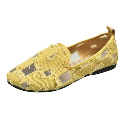 NECHOLOGY Comfortable Work Shoes for Women Business Casual Lace Women s Shoes Mesh Flat-bottom Women Casual Shoes Size 5 Yellow 6.5
NECHOLOGY Comfortable Work Shoes for Women Business Casual Lace Women s Shoes Mesh Flat-bottom Women Casual Shoes Size 5 Yellow 6.5