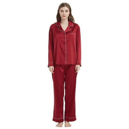 Women s Pajama Set Long Sleeve Modal Pjs Girls Sleepwear Top with Pants Soft Loungewear Nightwear
Women s Pajama Set Long Sleeve Modal Pjs Girls Sleepwear Top with Pants Soft Loungewear Nightwear