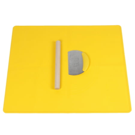 Baking Mats Dough Rolling Mat Silicone Non-Stick For Macaroons Rolling Dough Yellow Large Size
Baking Mats Dough Rolling Mat Silicone Non-Stick For Macaroons Rolling Dough Yellow Large Size
