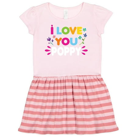 Inktastic I Love You Poppy with Flowers Gift Toddler Girl Dress
Inktastic I Love You Poppy with Flowers Gift Toddler Girl Dress