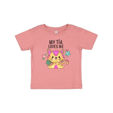 Inktastic My Tía Loves Me with Cute Kitten and Flowers Gift Baby Boy or Baby Girl T-Shirt
Inktastic My Tía Loves Me with Cute Kitten and Flowers Gift Baby Boy or Baby Girl T-Shirt