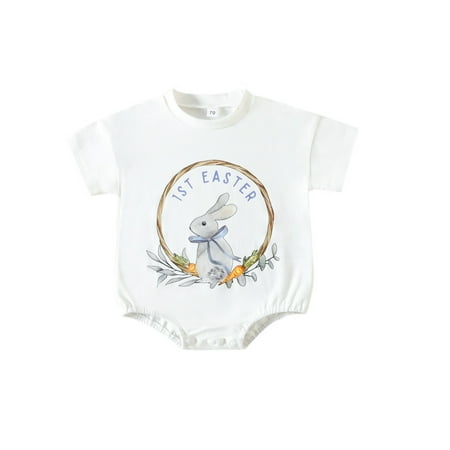 Xahyotn Newborn Infant Baby Girls Boys Print Spring Summer Easter Bunny Short Sleeve Romper Bodysuit Clothes Summer Gift
Xahyotn Newborn Infant Baby Girls Boys Print Spring Summer Easter Bunny Short Sleeve Romper Bodysuit Clothes Summer Gift