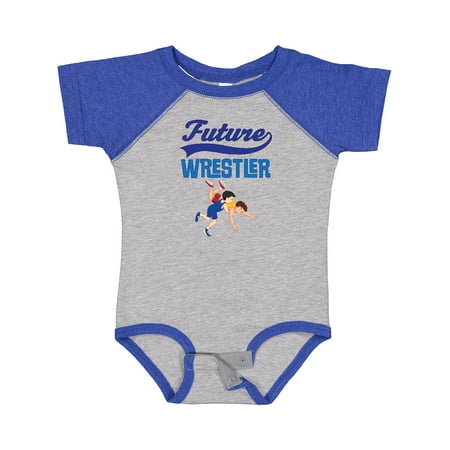 Inktastic Wrestling Outfit Future Wrestler Gift Baby Boy Bodysuit