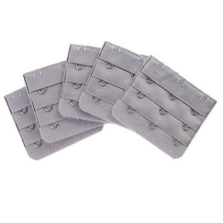 3pcs Women Intimates Lengthened Bra Hook Extenders Bra Strap Extension 3 Hooks light silver gray
3pcs Women Intimates Lengthened Bra Hook Extenders Bra Strap Extension 3 Hooks light silver gray