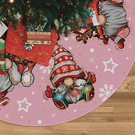 Christmas Tree Skirt Pink Tree Skirt Glitter Gnomes Snowflake Xmas Winter Tree Skirt 18 x 30 Inches for Pink Christmas Indoor Outdoor Decorations
Christmas Tree Skirt Pink Tree Skirt Glitter Gnomes Snowflake Xmas Winter Tree Skirt 18 x 30 Inches for Pink Christmas Indoor Outdoor Decorations
