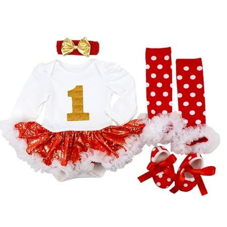 Promotion!4pcs/set Infant Baby Girls Christmas Outfits Newborn Long Sleeve Romper Tutu Dress+Headband+Striped Leg Warmers+Shoes 0-18M
Promotion!4pcs/set Infant Baby Girls Christmas Outfits Newborn Long Sleeve Romper Tutu Dress+Headband+Striped Leg Warmers+Shoes 0-18M