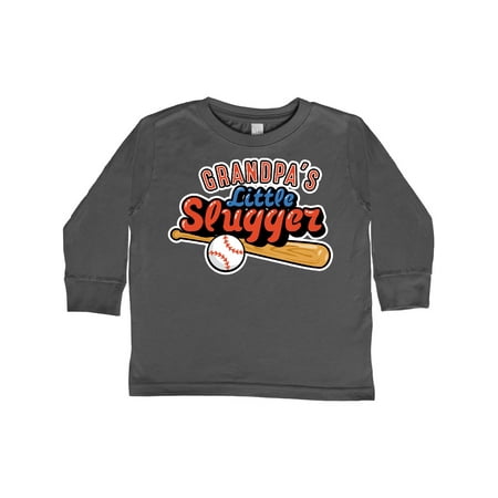 Inktastic Grandpa s Little Slugger Gift Toddler Boy or Toddler Girl Long Sleeve T-Shirt 
Inktastic Grandpa s Little Slugger Gift Toddler Boy or Toddler Girl Long Sleeve T-Shirt
