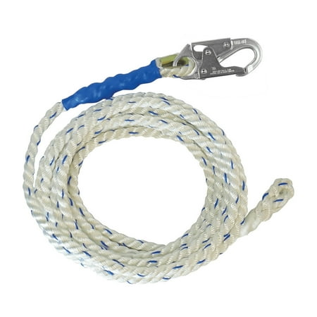 Falltech 25 Polyester Blend Single Leg Vertical Lifeline