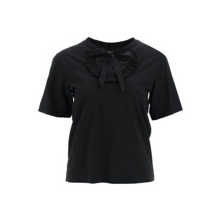 Simone Rocha T-Shirt With Heart-Shaped Cut-Out Women
