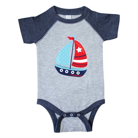 Inktastic Sailboat Sailing Boat Sails - Red White Blue Gift Baby Boy Bodysuit
Inktastic Sailboat Sailing Boat Sails - Red White Blue Gift Baby Boy Bodysuit