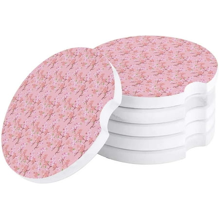 FMSHPON Spring Flowers Pink Set of 2 Car Coaster for Drinks Absorbent Ceramic Stone Coasters Cup Mat with Cork Base for Home Kitchen Room Coffee Table Bar Decor
FMSHPON Spring Flowers Pink Set of 2 Car Coaster for Drinks Absorbent Ceramic Stone Coasters Cup Mat with Cork Base for Home Kitchen Room Coffee Table Bar Decor