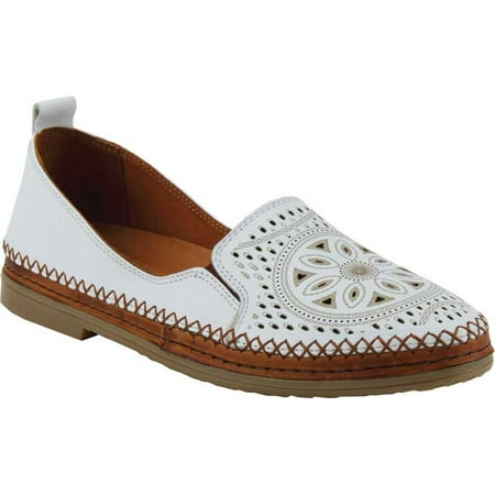 Women s Spring Step Ingrid Perforated Flat