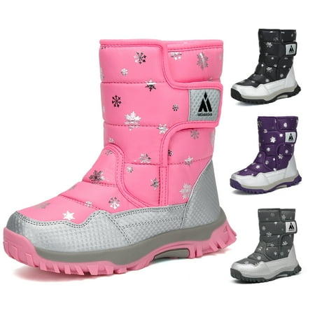 Mishansha Girls Boys Waterproof Snow Boots,Pink 6 Big kid
Mishansha Girls Boys Waterproof Snow Boots,Pink 6 Big kid