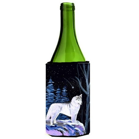 Starry Night Siberian Husky Wine bottle sleeve Hugger
Starry Night Siberian Husky Wine bottle sleeve Hugger