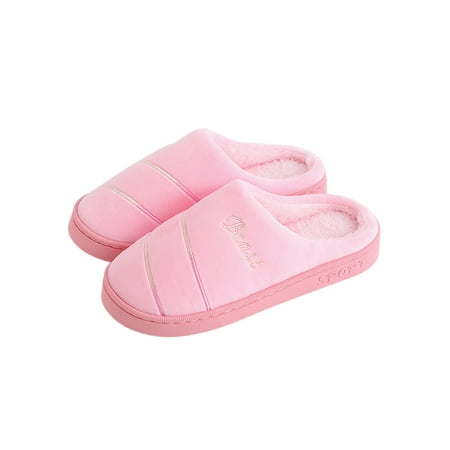 GENILU Mens Comfort Casual Bedroom Shoes Plush Home Shoe Indoor Slip On Warm Slippers Pink 5.5-6
GENILU Mens Comfort Casual Bedroom Shoes Plush Home Shoe Indoor Slip On Warm Slippers Pink 5.5-6