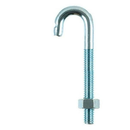 Hampton 02-3459-861 J-Bolt Wing Hook Nut 0.312 x 3 in. - pack of 10