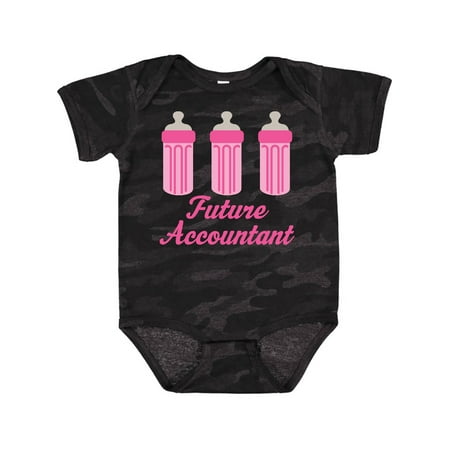 Inktastic Future Accountant Baby Girl Gift Baby Girl Bodysuit