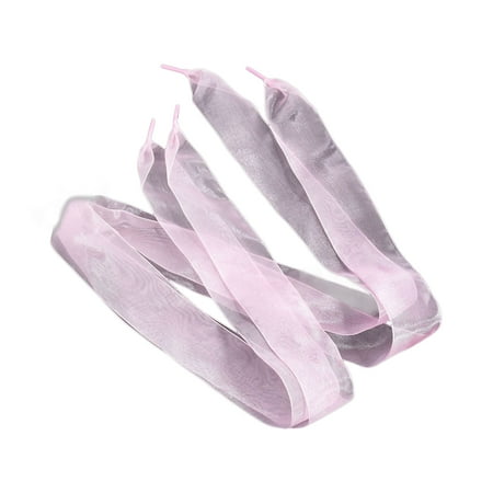 Happyhome 1 Pair Shoelaces 110cm Solid Color Organza Wide Flat Shoelaces for Sneakers
Happyhome 1 Pair Shoelaces 110cm Solid Color Organza Wide Flat Shoelaces for Sneakers
