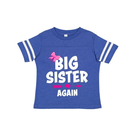 Inktastic Big Sister Again with Bow and Arrow Gift Toddler Toddler Girl T-Shirt
Inktastic Big Sister Again with Bow and Arrow Gift Toddler Toddler Girl T-Shirt