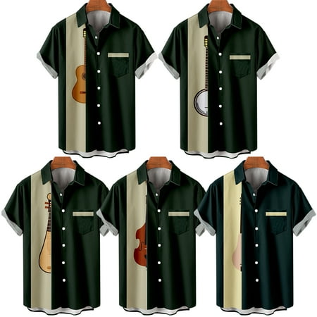 MLFU Men s and Big Men s Music and Arts Festival Casual Tee Shirts Comfortable Polyester Bowling Shirts Size 100-170/XXS-8XL
MLFU Men s and Big Men s Music and Arts Festival Casual Tee Shirts Comfortable Polyester Bowling Shirts Size 100-170/XXS-8XL