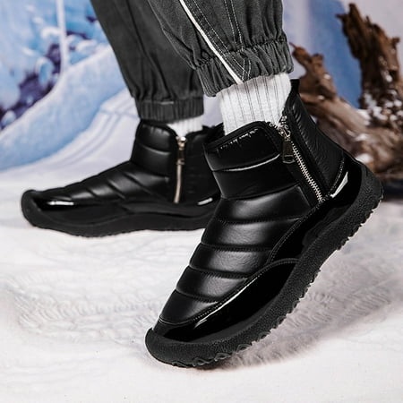 Uinagy Men s Winter Fashion Down Fabric Splashproof Double Zipper Snow Boots Plus Cotton Thickened Warm Outdoor Casual Cotton Boots
Uinagy Men s Winter Fashion Down Fabric Splashproof Double Zipper Snow Boots Plus Cotton Thickened Warm Outdoor Casual Cotton Boots