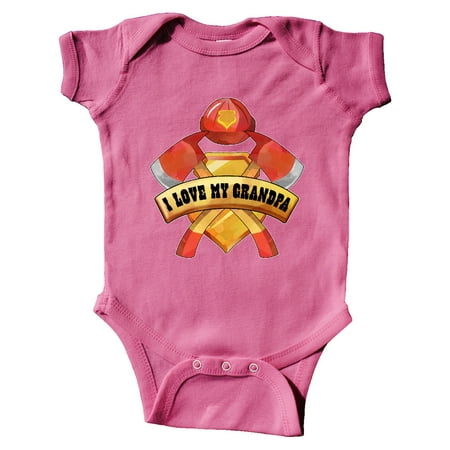 Inktastic I Love My Grandpa- Firefighter Axes Badge Helmet Gift Baby Boy or Baby Girl Bodysuit
Inktastic I Love My Grandpa- Firefighter Axes Badge Helmet Gift Baby Boy or Baby Girl Bodysuit