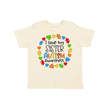 Inktastic I Love My Sister Autism Awareness Gift Toddler Boy or Toddler Girl T-Shirt
Inktastic I Love My Sister Autism Awareness Gift Toddler Boy or Toddler Girl T-Shirt