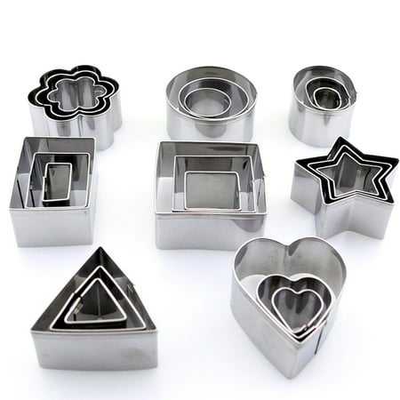 Yabuy Durable 24PCS Cookie Cutters Set with Stainless Steel Box Perfect Baking Tool for Cakes Desserts and More!
Yabuy Durable 24PCS Cookie Cutters Set with Stainless Steel Box Perfect Baking Tool for Cakes Desserts and More!