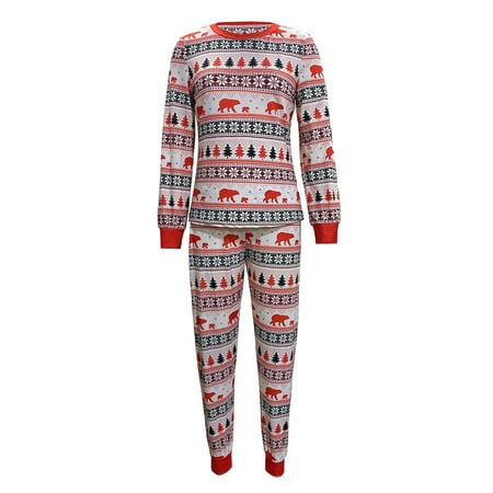 Thaisu Family Matching Christmas Pajamas Sets Long Sleeve Cartoon Print Tops + Pants or Long Sleeve Jumpsuit
Thaisu Family Matching Christmas Pajamas Sets Long Sleeve Cartoon Print Tops + Pants or Long Sleeve Jumpsuit