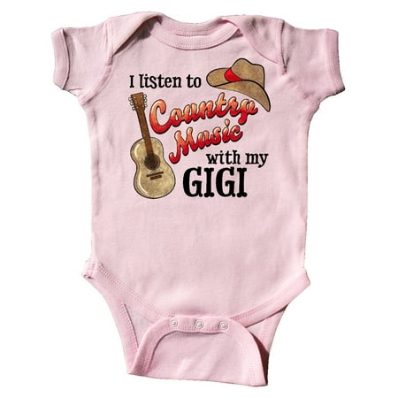 Inktastic I Listen to Country Music with my Gigi Guitar and Hat Gift Baby Boy or Baby Girl Bodysuit
Inktastic I Listen to Country Music with my Gigi Guitar and Hat Gift Baby Boy or Baby Girl Bodysuit