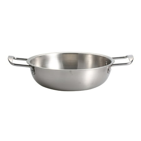 Naiyafly 1Pcs Premium Stainless Steel Pot Thickened Griddle with Heavy Duty Triply Bottom
Naiyafly 1Pcs Premium Stainless Steel Pot Thickened Griddle with Heavy Duty Triply Bottom