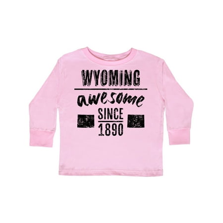 Inktastic Wyoming Awesome Since 1890 Gift Toddler Boy or Toddler Girl Long Sleeve T-Shirt
Inktastic Wyoming Awesome Since 1890 Gift Toddler Boy or Toddler Girl Long Sleeve T-Shirt