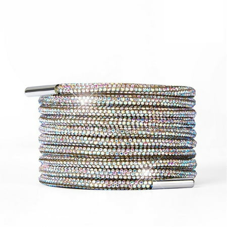 1PC DIY Cross Braiding Strap Accessories Drawstring Diamond Shoe Laces Bright Strings Sneakers Laces Rhinestone ShoeLaces MULTICOLOR 140CM
1PC DIY Cross Braiding Strap Accessories Drawstring Diamond Shoe Laces Bright Strings Sneakers Laces Rhinestone ShoeLaces MULTICOLOR 140CM