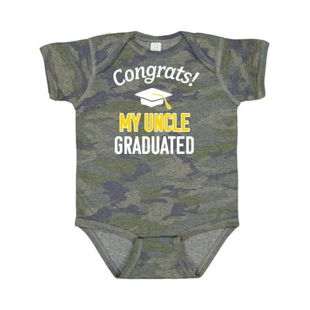 Inktastic Congrats! My Uncle Graduated with Cap Gift Baby Boy or Baby Girl Bodysuit
Inktastic Congrats! My Uncle Graduated with Cap Gift Baby Boy or Baby Girl Bodysuit