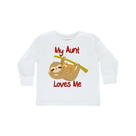 Inktastic My Aunt Loves Me Sloth Gift Toddler Boy or Toddler Girl Long Sleeve T-Shirt
Inktastic My Aunt Loves Me Sloth Gift Toddler Boy or Toddler Girl Long Sleeve T-Shirt