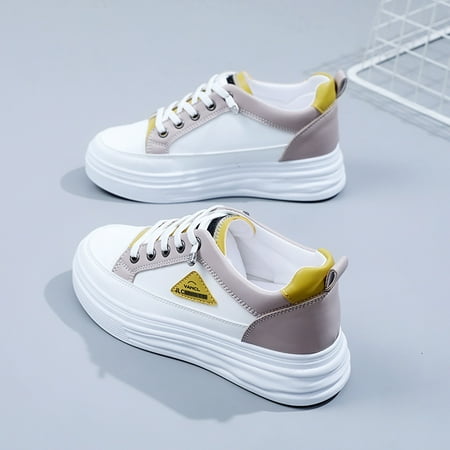 Autumn New Women‘s Sneakers Inner Height Breathable Mesh Trendy All-match Small White Shoes
Autumn New Women‘s Sneakers Inner Height Breathable Mesh Trendy All-match Small White Shoes