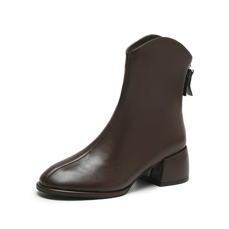 Lacyhop Women Work Anti-Slip Booties Breathable Waterproof Ankle Boots Comfort Zip Up Brown 9
Lacyhop Women Work Anti-Slip Booties Breathable Waterproof Ankle Boots Comfort Zip Up Brown 9