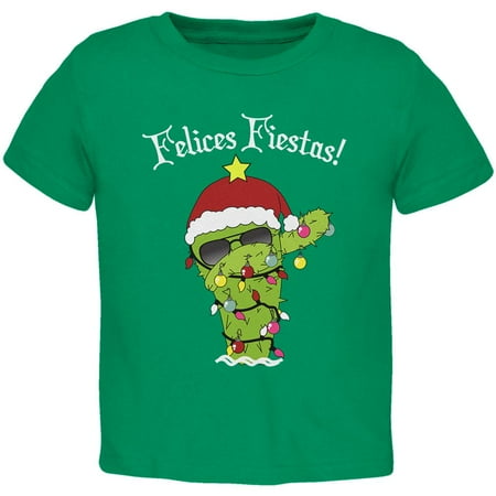 Christmas Dabbing Cactus Felices Fiestas Happy Holidays Toddler T Shirt Kelly Green 2T
Christmas Dabbing Cactus Felices Fiestas Happy Holidays Toddler T Shirt Kelly Green 2T